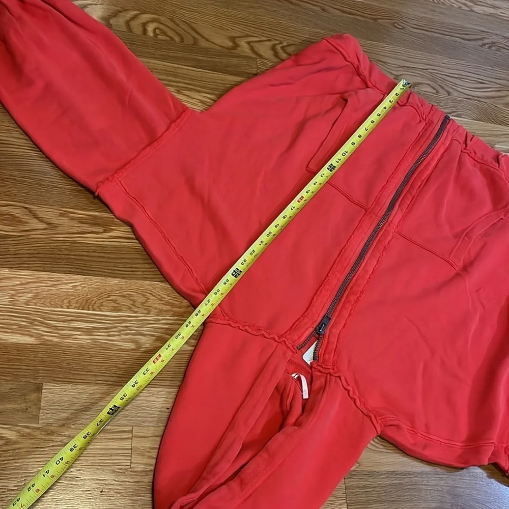 Free People Lucky Zip-Up Size Large NWT